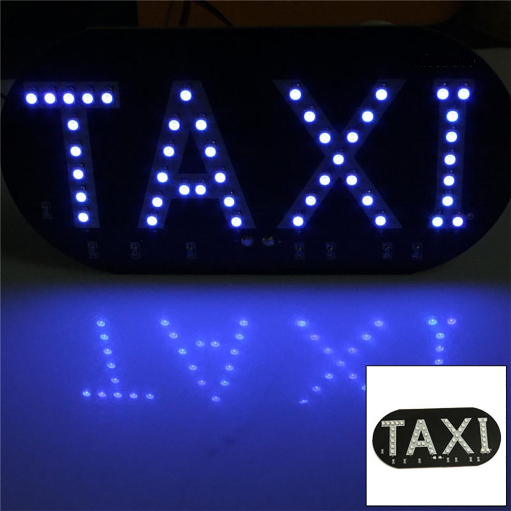 Đèn Led Taxi Gắn Kính Chắn Gió Xe Hơi Tiện Dụng