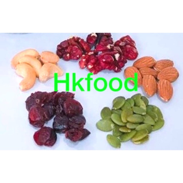 Mix Nhân óc đỏ- các loại hạt dinh dưỡng cao cấp 500g | BigBuy360 - bigbuy360.vn