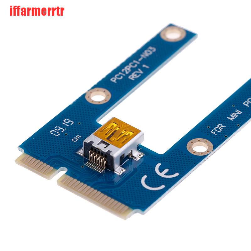 {iffarmerrtr}Mini pcie to USB 3.0 adapter converter USB3.0 to mini pci e PCIE express card KGD