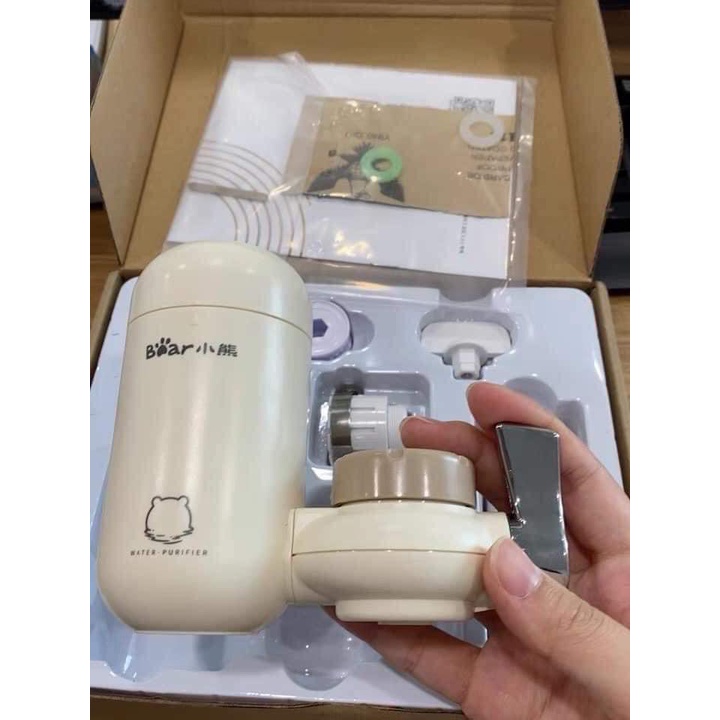 Đầu lọc nước tại vòi bộ lọc Bear hàng nội địa sử dụng than hoạt tính haycard nhập khẩu cao cấp hàng chính hãng