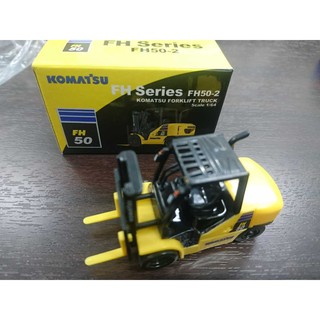 Mô hình 1/64 xe nâng KOMATSU Forklift Truck FH50 5 tấn (New - chính hãng)