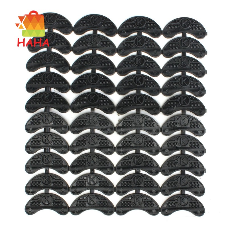 40pcs Rubber Heel Savers Diy Shoe Pads