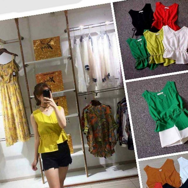 Áo vạt lệch