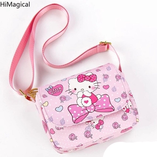 Túi Xách Tay Nữ In Hình Hello Kitty