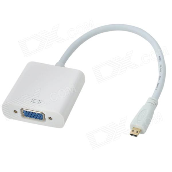 Cáp chuyển MICRO HDMI to VGA Tốt