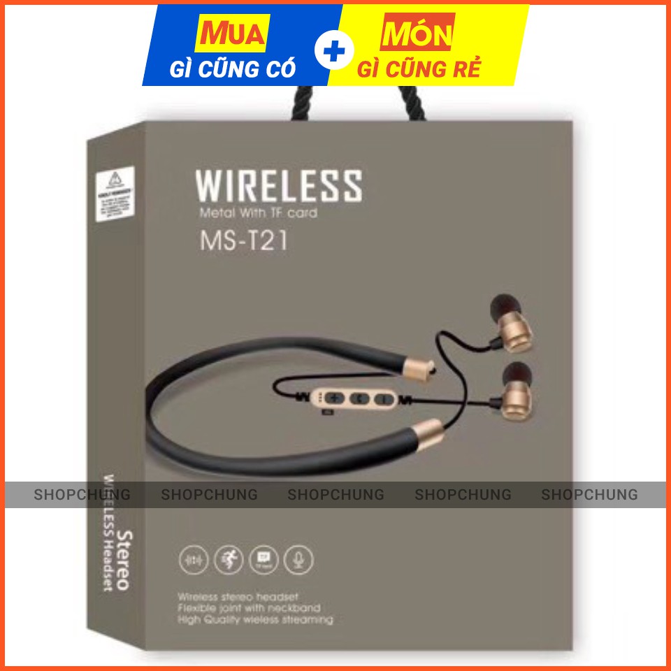 Tai Nghe Bluetooth Ms-T21