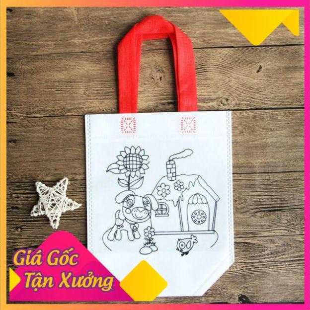 Túi vải không dệt cho bé học vẽ - MỘC XINH