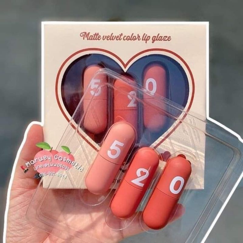 ( Chính hãng)Set son lì heng fang 520 | BigBuy360 - bigbuy360.vn