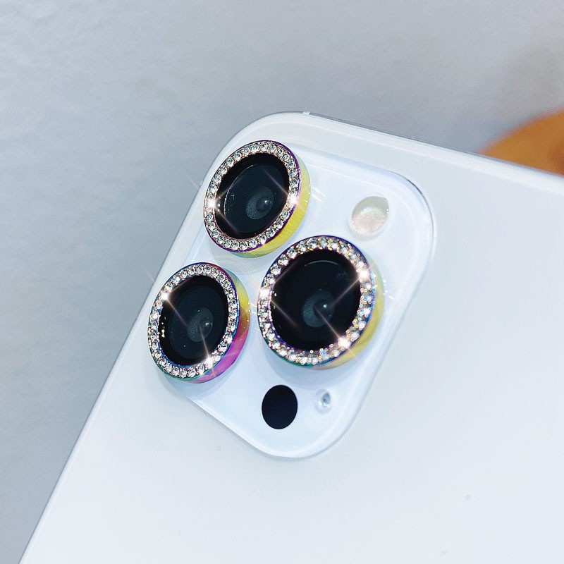 Khung Bảo Vệ Ống Kính Camera Bằng Kim Loại Cho iPhone 13 Pro Max / 12 / 12 Pro / 11 Pro Max / 12 Pro Max / 13 / 12