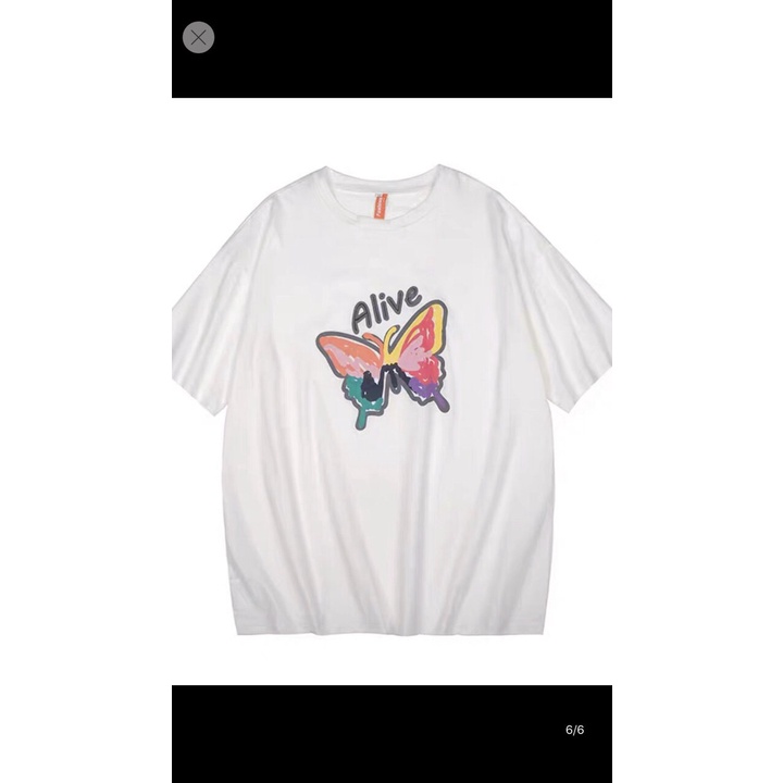 Áo Thun Tay Lỡ In Nhiệt Alive Unisex chất Cotton phong cách Ulzzang - Áo Phông Style unisex cho nam và nữ ATIN89 | BigBuy360 - bigbuy360.vn