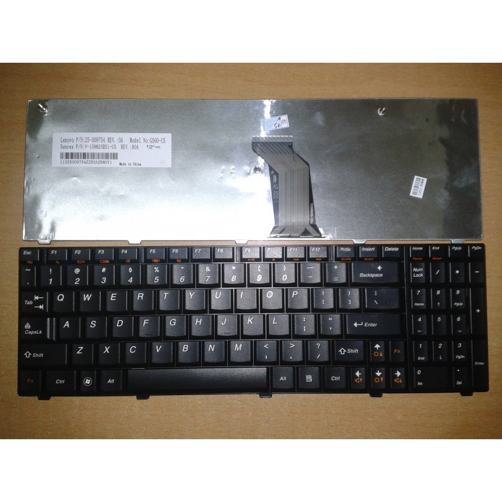 (KEYBOARD) BÀN PHÍM LAPTOP LENOVO G560 dùng cho IdeaPad G560 G565