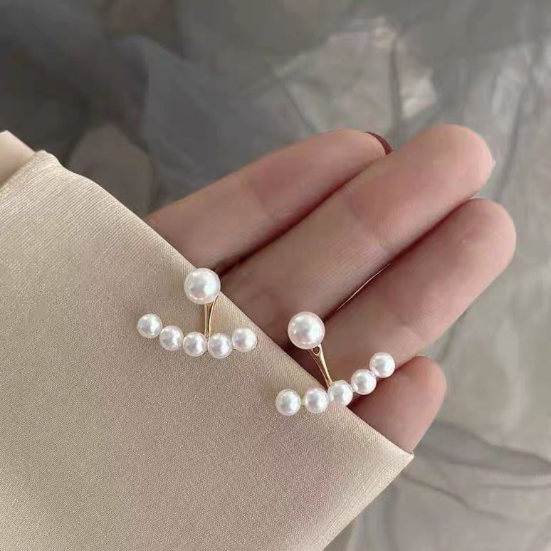Bông tai ngọc trai nhân tạo ôm sát tai TOBI STORE TB368