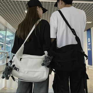 Túi đeo chéo canvas phong cách Hàn Quốc thời trang2021