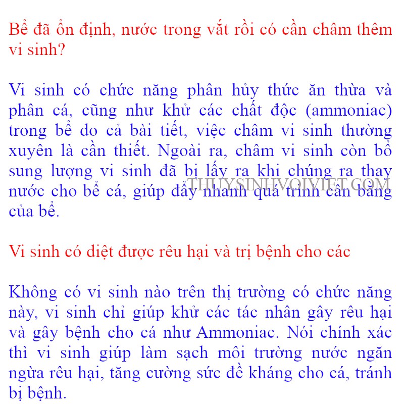 Vi sinh MultiBio và Clear Water  giúp trong nước cho hồ cá cảnh, thủy sinh, VUI LÒNG XEM MÔ TẢ SẢN PHẨM