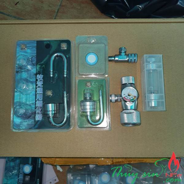 Sủi CO2 nhôm Mufan | Sủi CO2 inox Mufan