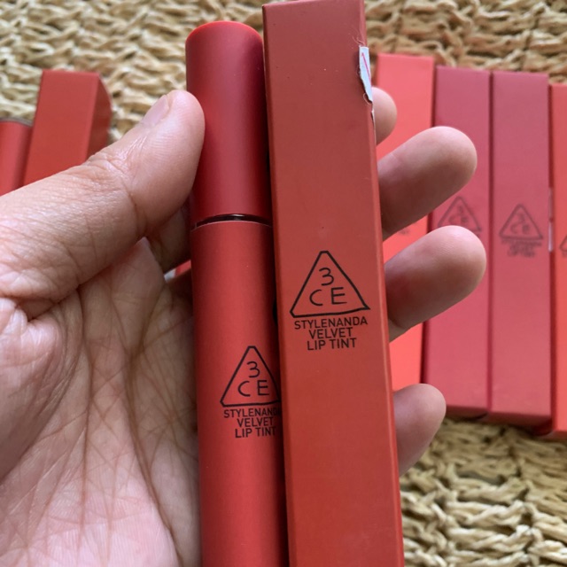 [ THANH LÝ- CHÍNH HÃNG] SON KEM LÌ 3CE VELVET LIP TINT #absorbed SIÊU MỊN LÂU TRÔI CHUẨN MÀU - GIÁ THANH LÝ SIÊU RẺ LUÔN