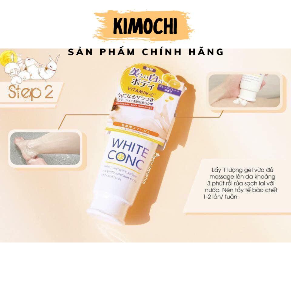 TẨY TẾ BÀO CHẾT TOÀN THÂN White Conc 150ML