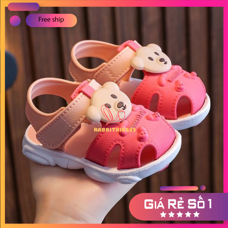 Dép tập đi cho bé,sandan tập đi đế mềm êm,chống trơn trượt cho bé