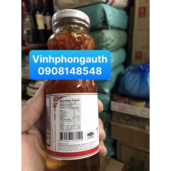 SỐT ỚT THÁI CHUA NGỌT CON GÀ 260G Maepranom