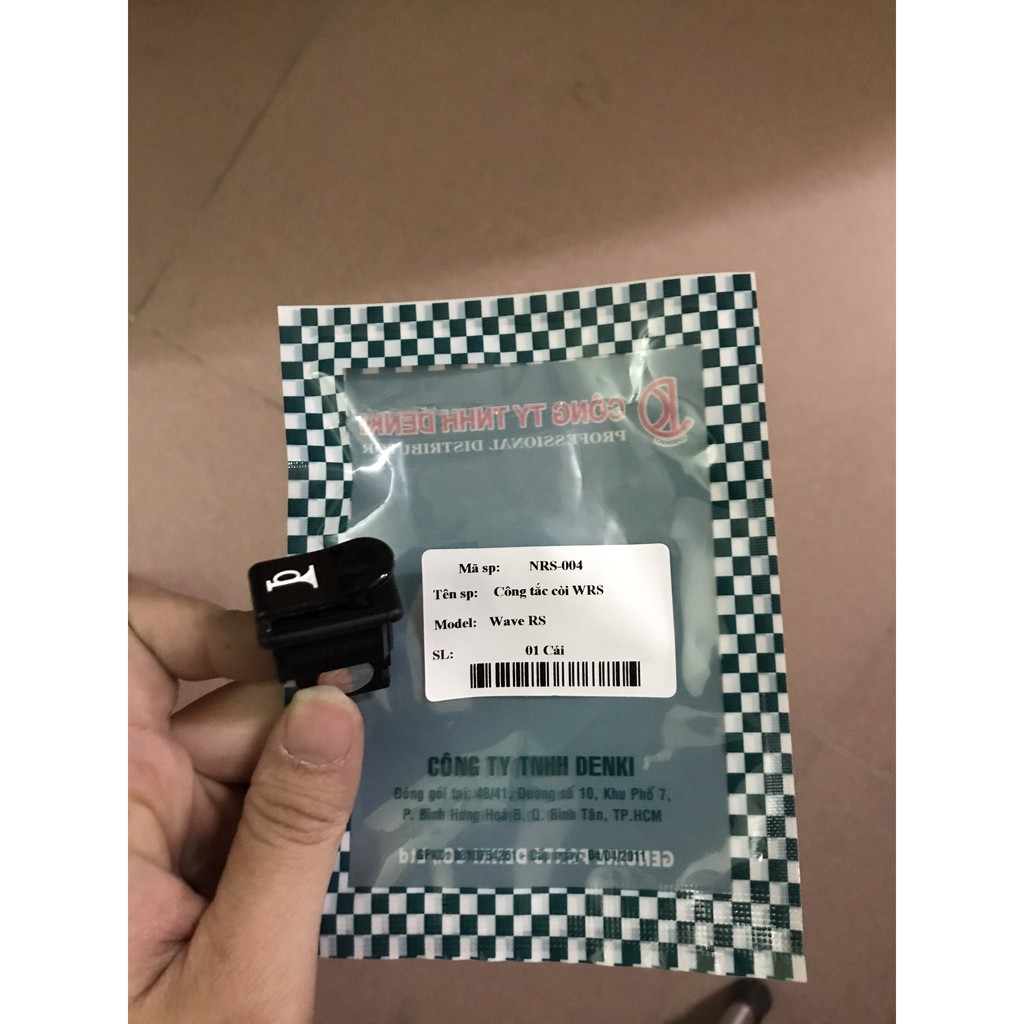 Công tắc còi xe Wave RS Denki