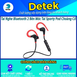 Tai Nghe Bluetooth 2 Bên Móc Tai Sporty Pod Choàng Cổ