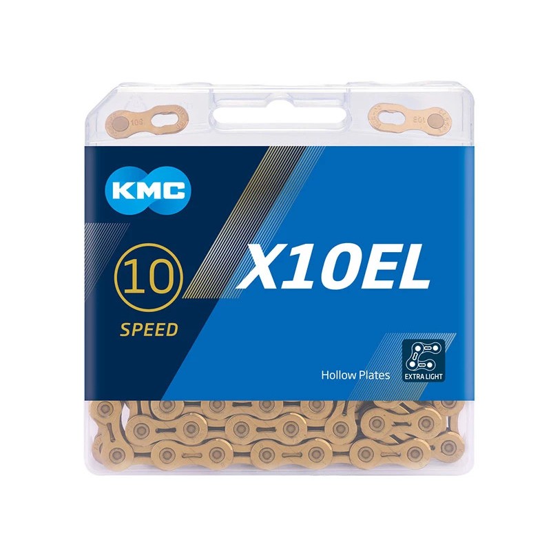 Kmc Dây Xích Tốc Độ 10 Tốc Độ x10el x11el 10 / 20 / 30 Cho Xe Đạp shimano sram road / mtb 116l