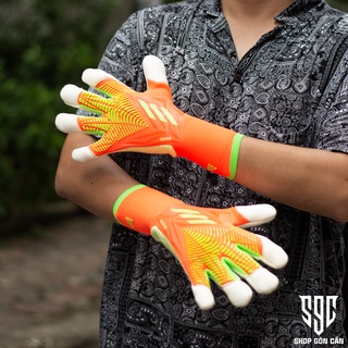 Găng Tay Thủ Môn Predator Mutator 2022 Hybrid - Solar Yellow