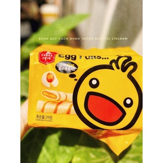 bánh quế trứng muối con vịt
