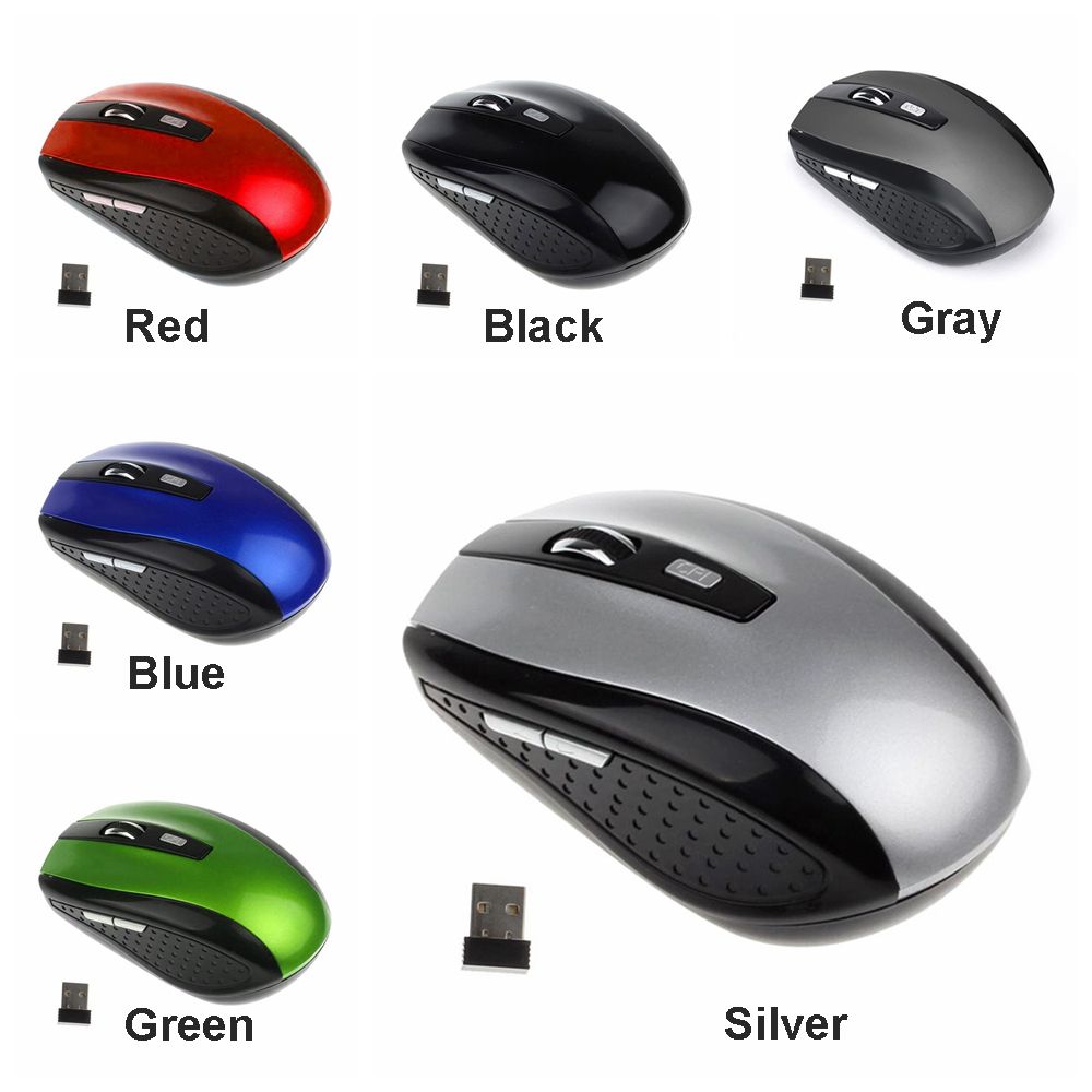 MUVAKO Chuột Không Dây Mini 2.4GHz Nhiều Màu Sắc Chất Lượng Cao