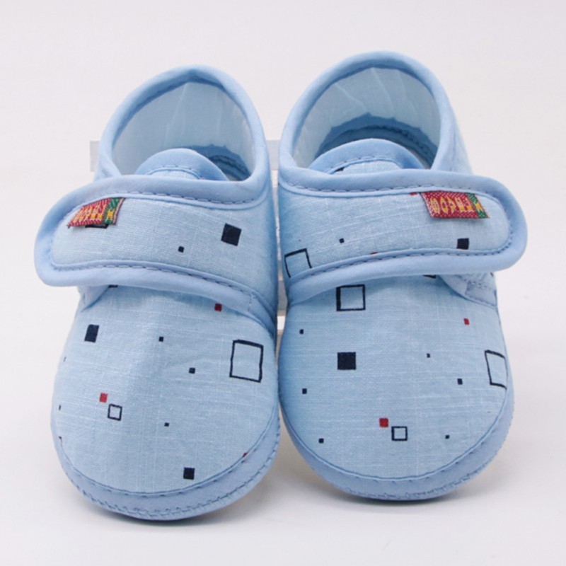 Giày vải cotton chống trượt in họa tiết xinh xắn thời trang năng động cho trẻ nhỏ