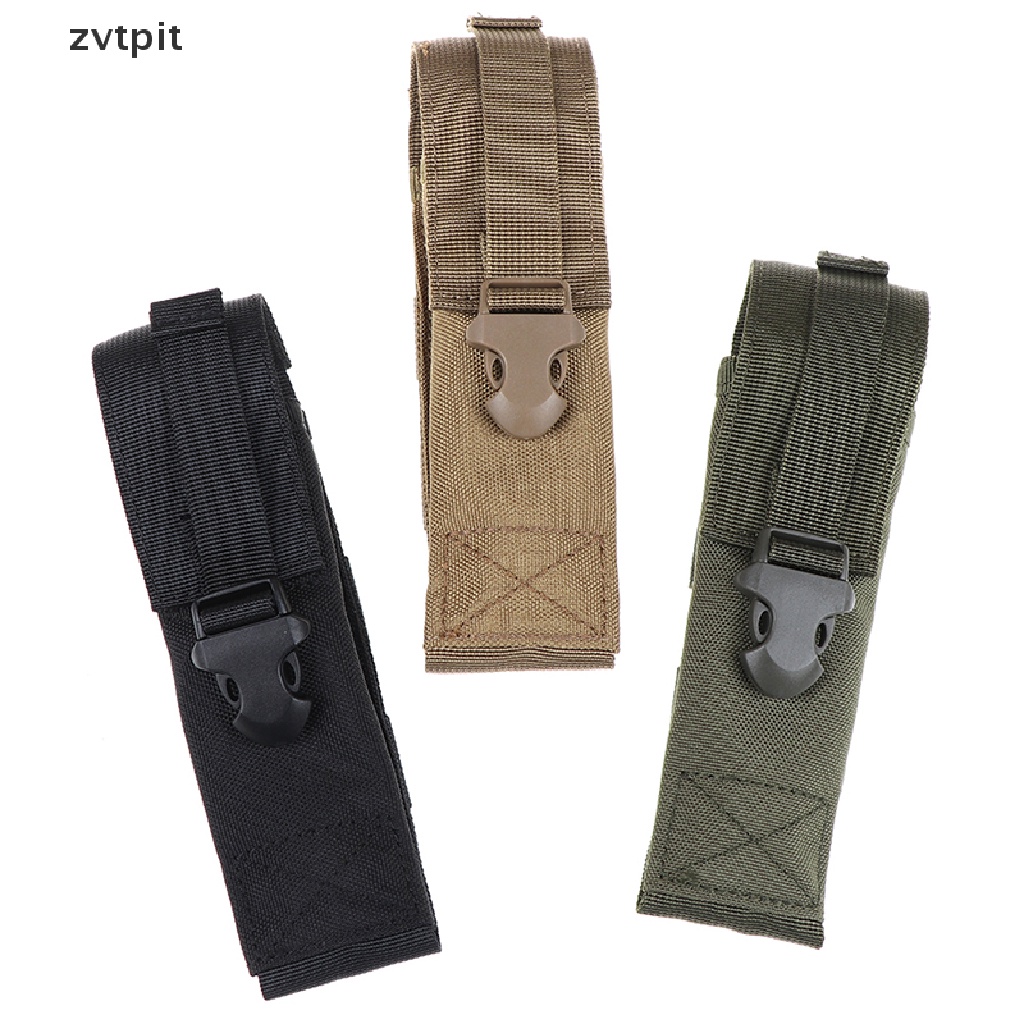 [ZVPT] 1PC Flashlight Holder Case Holster Tactical Flashlight Pouch For Camping DSF