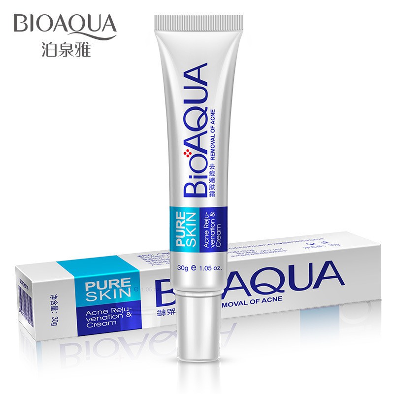 Kem Khử Mụn Bioaqua Pure Skin Giảm Thâm, Đánh Bay Mụn Chỉ Trong Vài Ngày O2O Shop