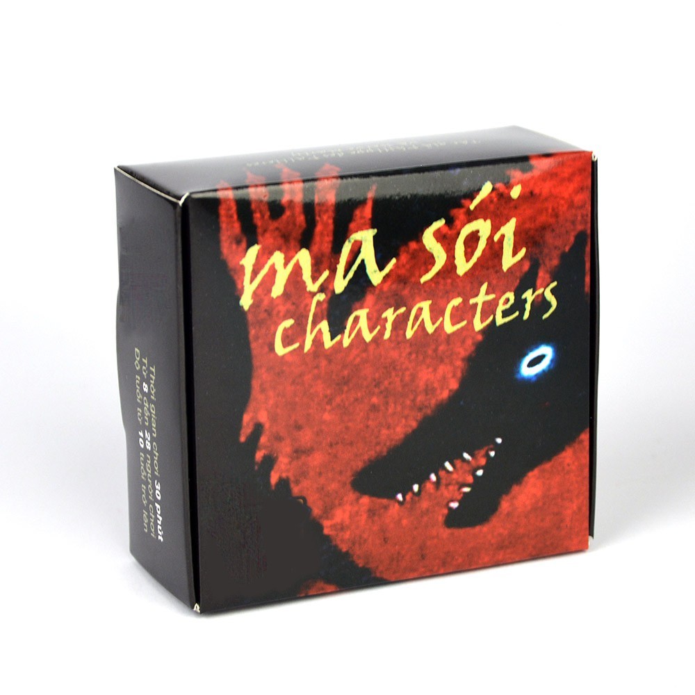 Bộ bài Ma Sói Character 53 lá nhân vật Việt Hóa - Ma Sói Characters