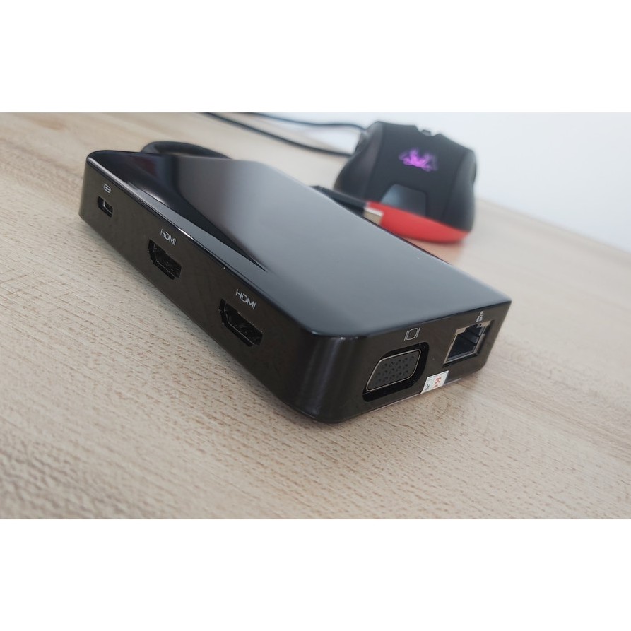 Hub USB Type-C to HDMI x 2, VGA, SD, USB, PD, LAN 1000Mbps - 9in1 | WebRaoVat - webraovat.net.vn