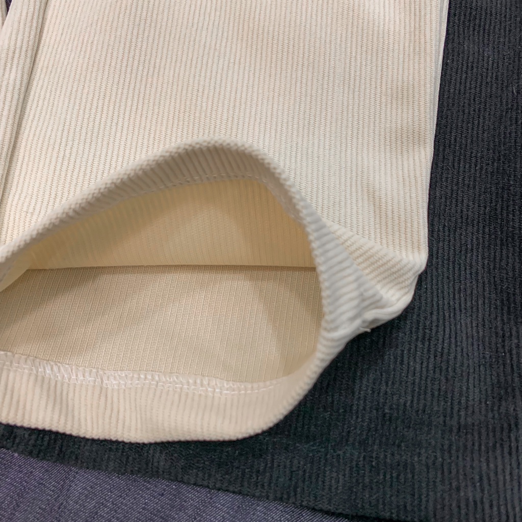 Quần Dài Nữ Ống Rộng HELY Vải Nhung Gân Nhuyễn – Tuni Store
