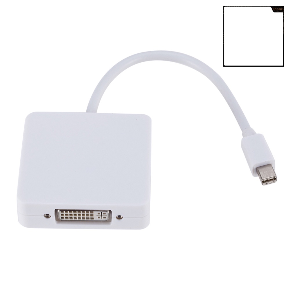 Cáp Chuyển Đổi 3 Trong 1 Từ Cổng DP Sang DVI VGA HDMI Cho MacBook Thunderbolt