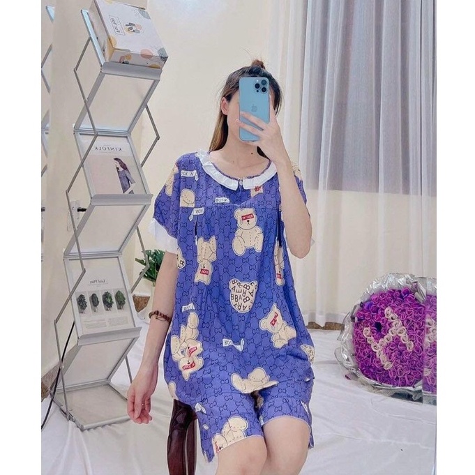 (ảnh thật)Bộ đồ bầu và sau sinh chất lanh lụa loại 1,dáng lửng cực mát (có size đến 75kg)