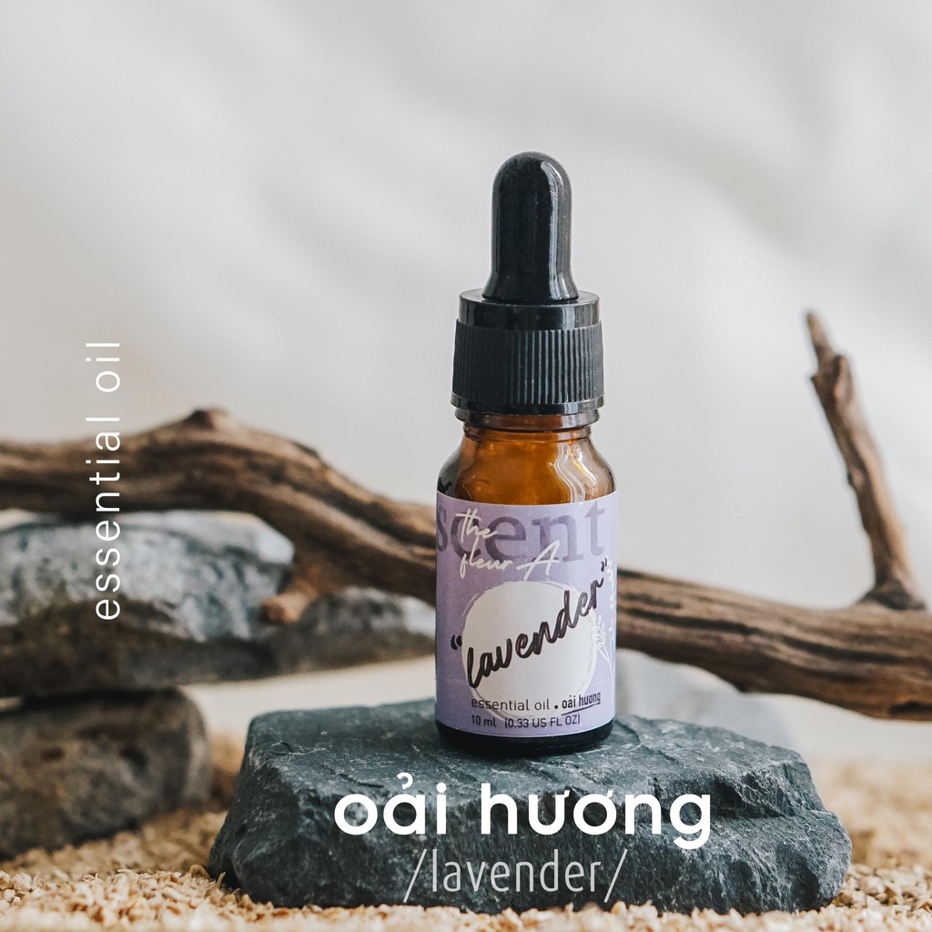 Tinh Dầu Oải Hương Lavender Essential Oil | 100% Thiên Nhiên Nguyên Chất | the FleurA