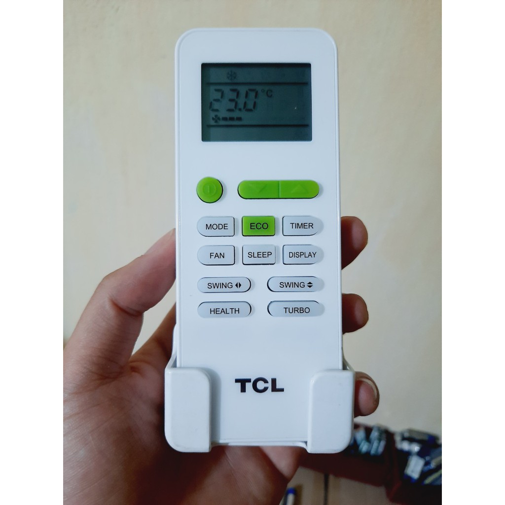 Remote Điều khiển điều hòa máy lạnh TCL- Hàng mới chính hãng 100% Tặng kèm đế treo tường + Pin