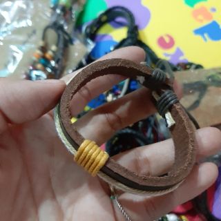 Combo 3 dây da mix hạt
