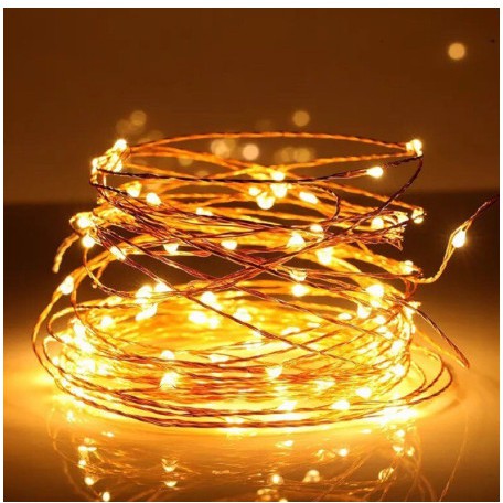 Dây đèn Led fairylight ,dây đèn đom đóm 3 mét dùng pin 30 bóng