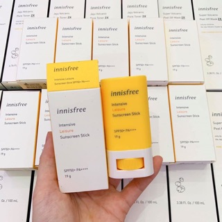 Thỏi kem chống nắng cực mạnh innisfree intensive leisure sunscreen stick spf50+