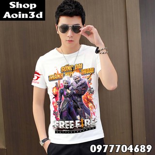 Áo Free Fire Lãng Khách Tím - Shop Aoin3D