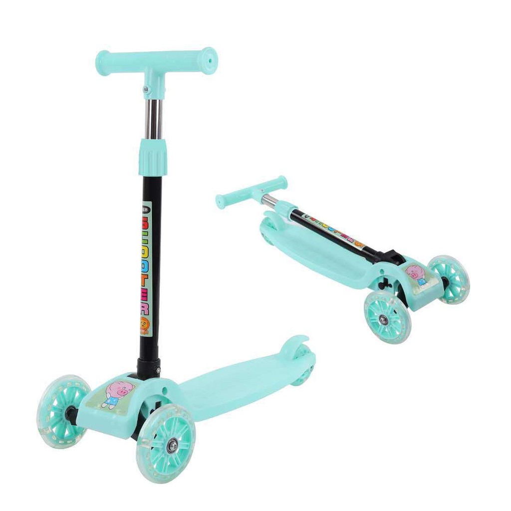 Xe Scooter 3 Bánh Cho Bé Trượt Phát Sáng