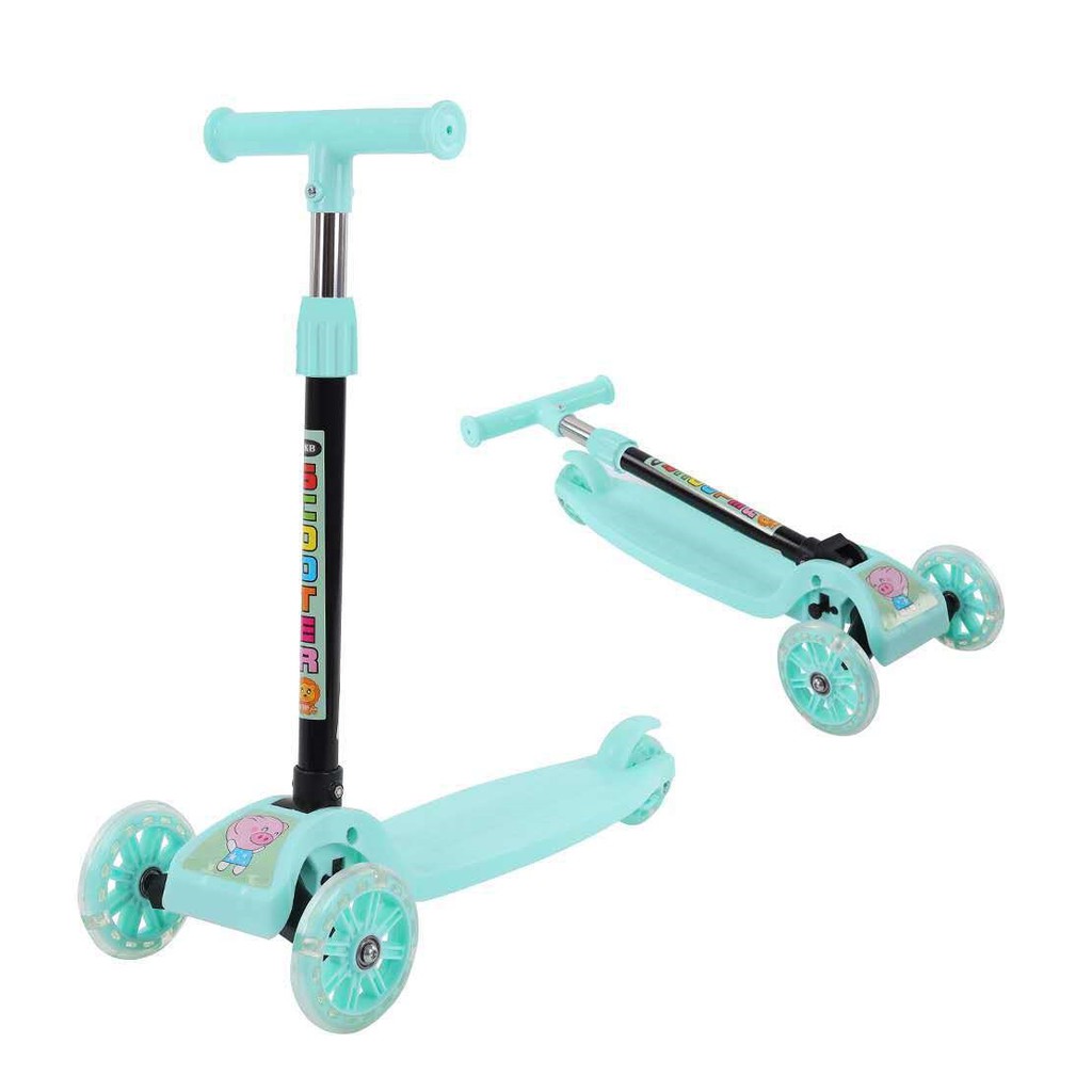 ⭐ Xe Trượt Scooter cho bé xe scooter trẻ em 3 bánh gấp gọn có đèn phát sáng bền chắc ⭐ Bảo hành ⭐ Freeship