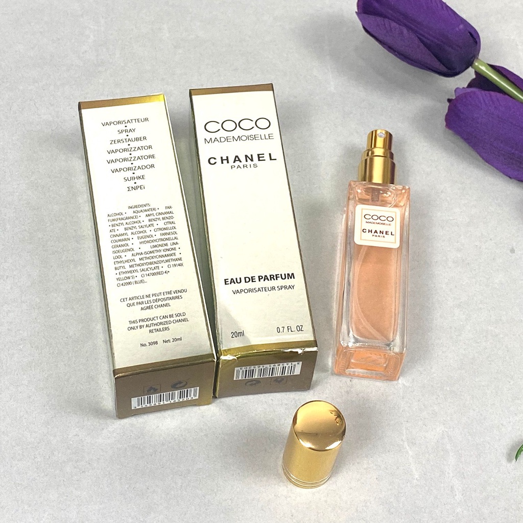 Nước hoa Coco mademoiseIIe edp 20ml thơm lâu hương nhẹ nhàng quyến rũ nước hoa nội địa trung nữ