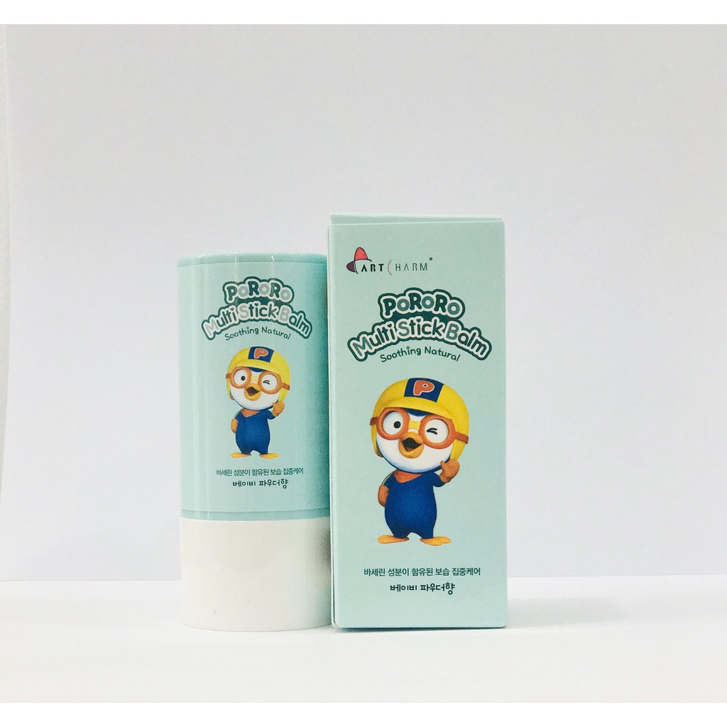 Dưỡng vaseline dạng thỏi cho bé Pororo Multi Stick Balm