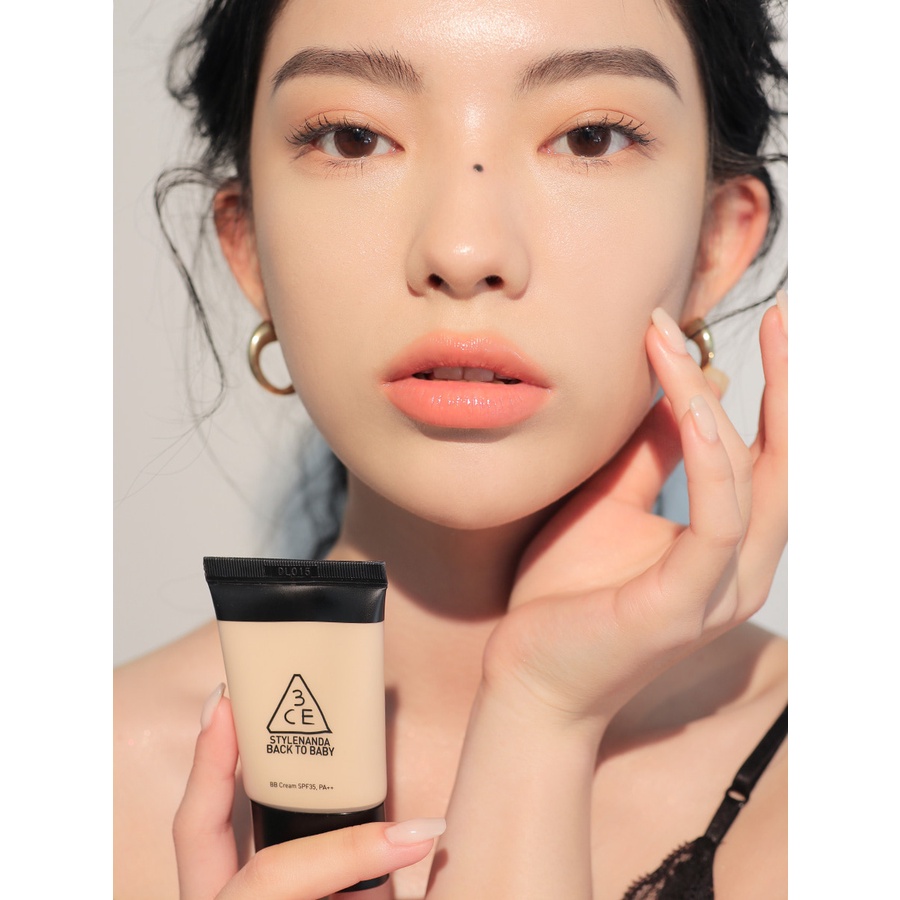 Kem Nền 3CE Chống Nắng Back To Baby BB Cream 30ml