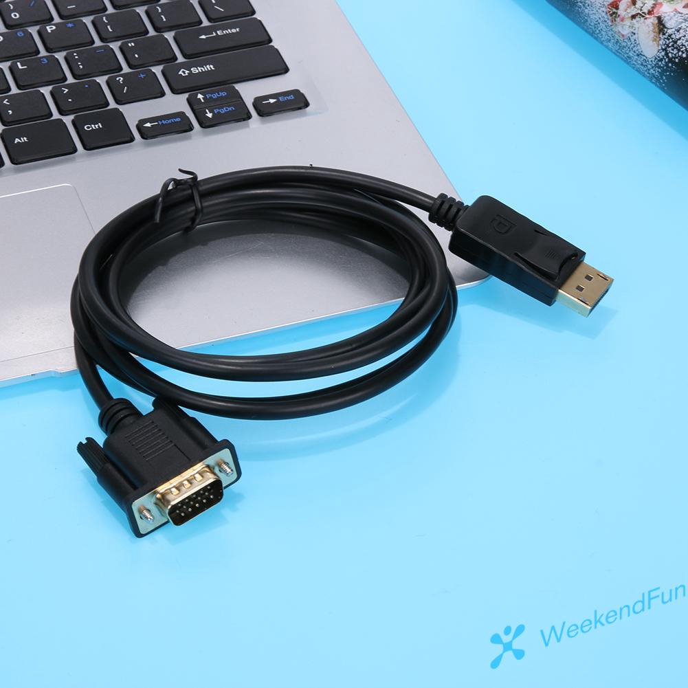 Cáp Thunderbolt Chuyển Đổi DP Sang VGA Dài 1.8m