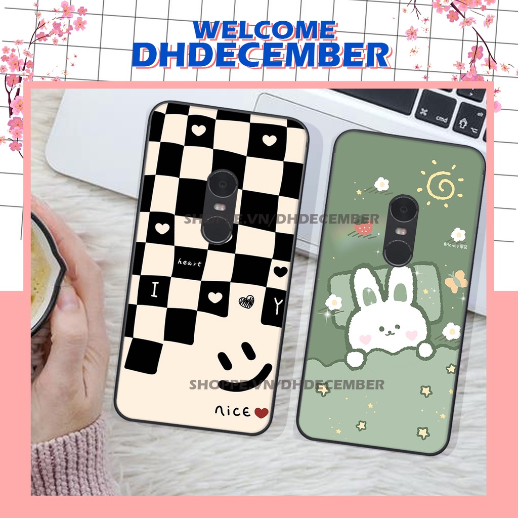 Ốp lưng Xiaomi REDMI NOTE 4 / NOTE 4X / REDMI 5 PLUS in hình dễ thương- cute dog- n@sa RẺ-ĐẸP-CHẤT
